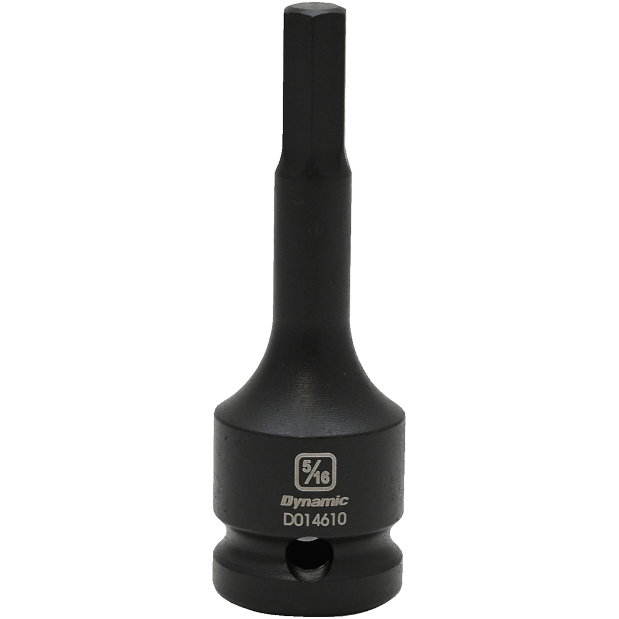 Dynamic Tools 1/2" Drive SAE Hex Head, 5/16", Bit Impact Socket